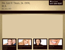Tablet Screenshot of drtrailperio.com